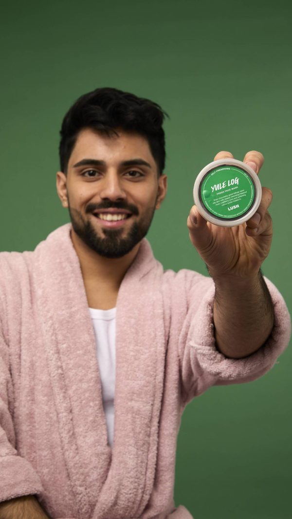 Yule Log Roll up, roll up for a shine-free glow!