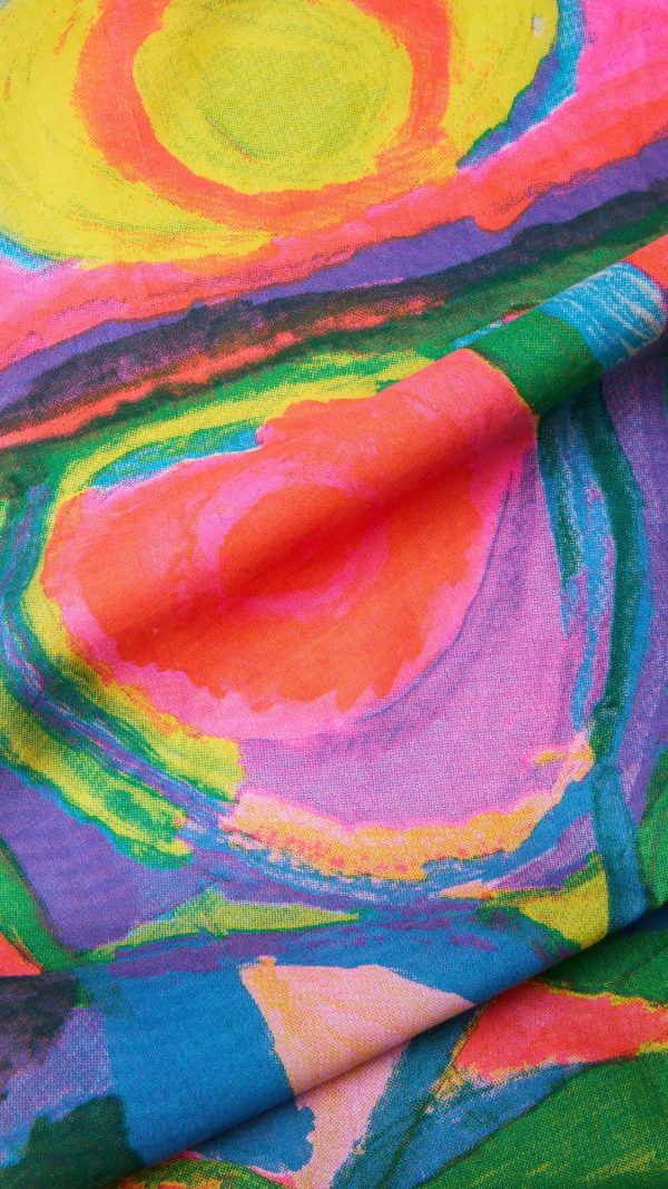 Map to Happiness Tenugui Find joy