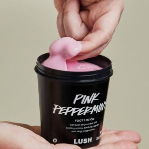 Pink Peppermint A minty treat for tired feet