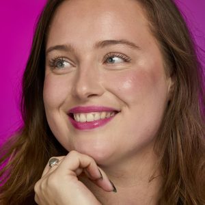 Rhubarby A powerful pink that stays put