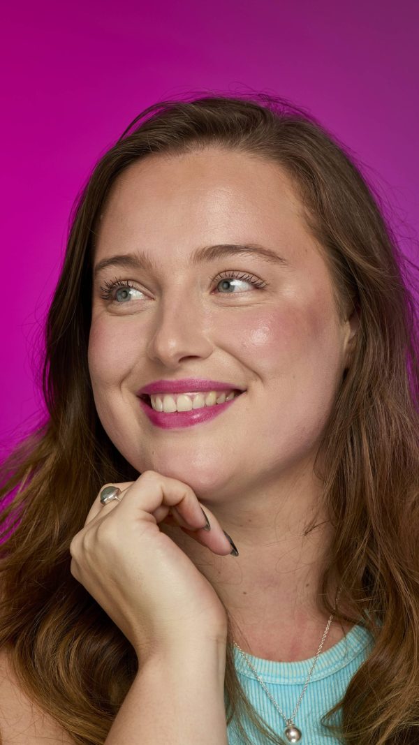 Rhubarby A powerful pink that stays put