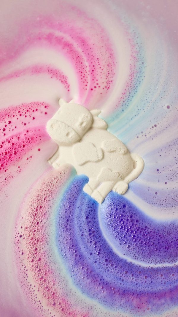 Toby's Magic Cow Sweet, creamy bath art